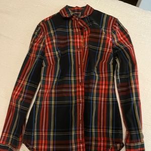 J.Crew Tartan Button Up